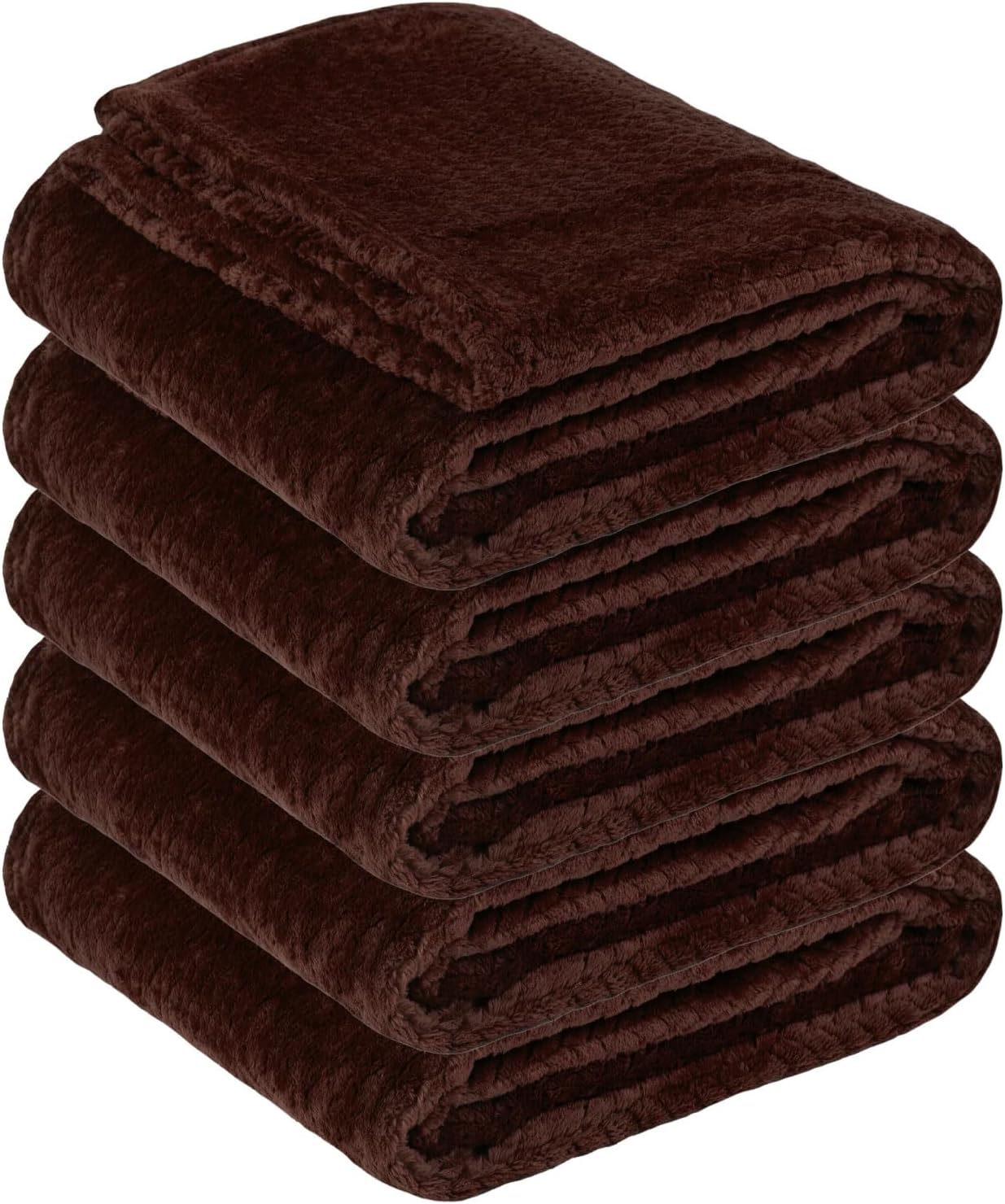 Bulk Throw Blankets Chenille Throw Blankets 24 Pack Chenille 250 GSM Cream White Pack i##e##s: for Wedding Favors ^^ for Bed Couches and Sofas ^^ Guests ^^ Donation :i##e##s - Image 11