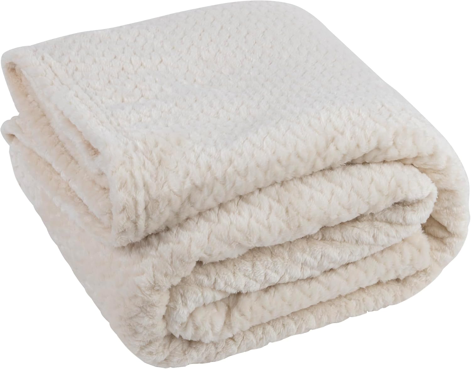Bulk Throw Blankets Chenille Throw Blankets 24 Pack Chenille 250 GSM Cream White Pack i##e##s: for Wedding Favors ^^ for Bed Couches and Sofas ^^ Guests ^^ Donation :i##e##s - Image 6