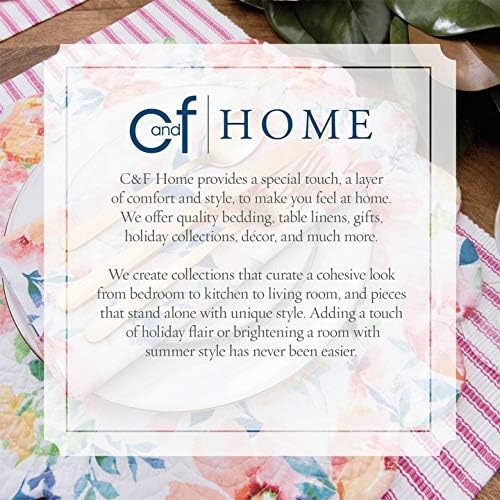 C&F Home 90"x92" Ivory Full\/Queen Luxury Premium 50% Natural Fibers 50% Cotton Waffle Lightweight Breathable Cooling Weighted Throw Blanket Home Living Room Bedroom Couch Sofa Cozy Fall Autumn Harvest - Image 8