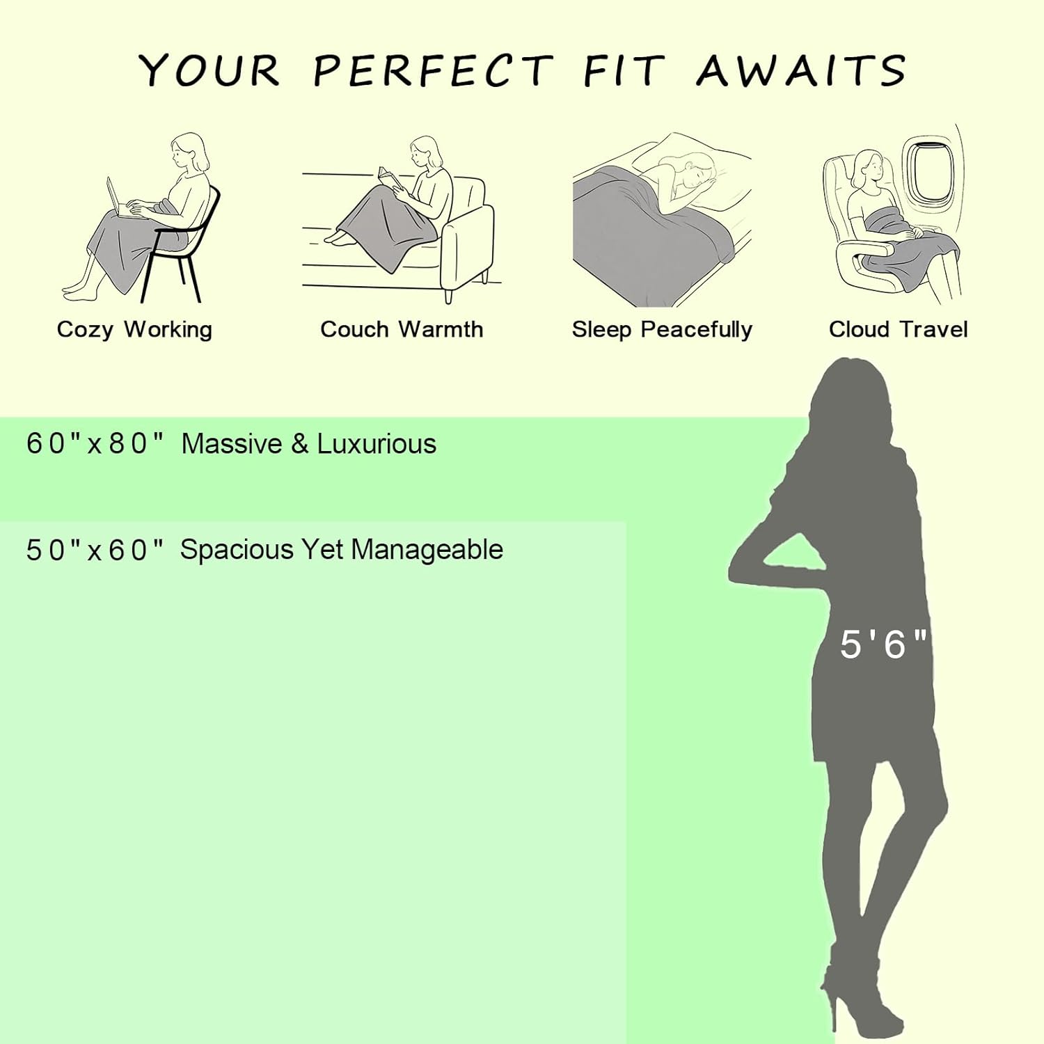 CozeCube Check Knit Throw Blanket, Dark Brown Checkered Throw for Couch, Decorative Christmas Soft Cozy Warm Knitted Blanket for Bed Sofa Living Room, 50"X60" - Image 8