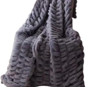 EWUROI Relax Plush on The Sofa Fleece Blanket for a Nap Blanket Throw(150 * 200cm)