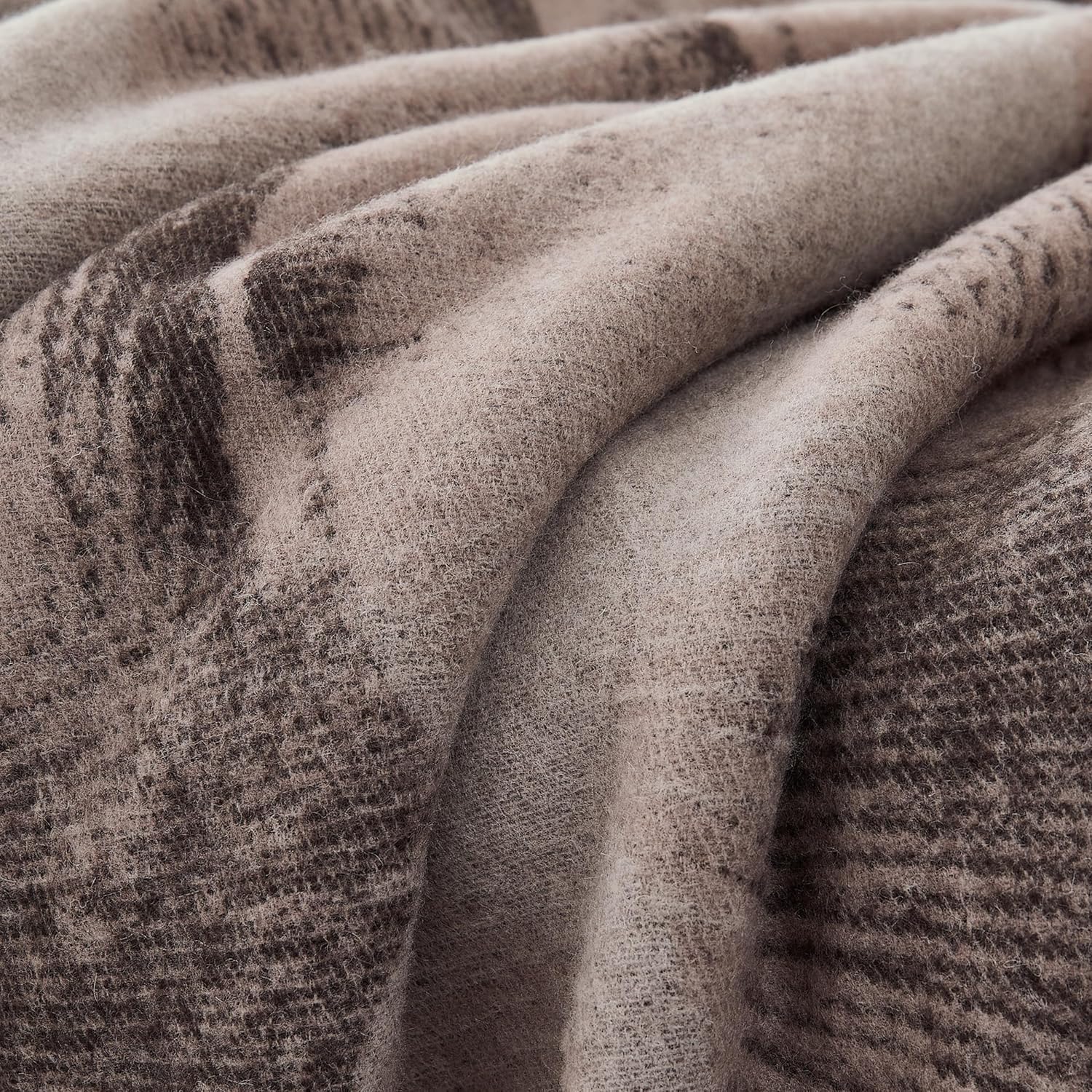 Lush Decor x Chuks Collins Mycelium Dream Throw Blanket Single 60" W x 70" L Dusty Pink - Cozy Wool Blanket - Pink Throw - Super Soft Blanket for Bed, Couch, or Chair - Image 4