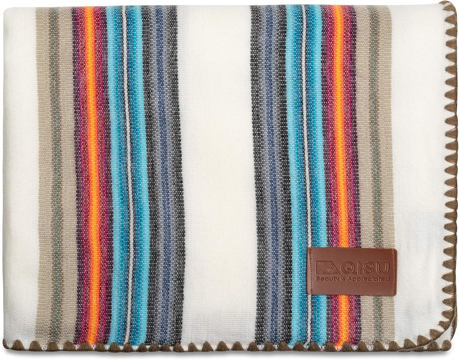 QISU Alpaca Wool Blanket Throw 85 x 65 inches Blue Variegated i##e##s: Ultra-Soft ^^ Warm ^^ Large ^^ Hypoallergenic ^^ Non-Itchy ^^ Non-Scratchy ^^ Breathable ^^ Beautiful ^^ Variegated :i##e##s - Image 18