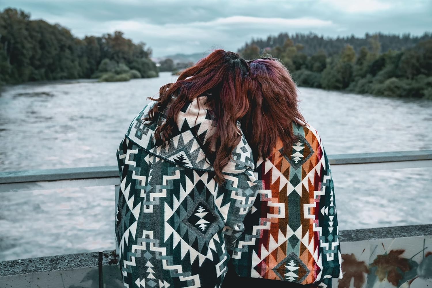 QISU Wool Blanket Throw 94" x 78" Rainbow i##e##s: Ultra-Soft ^^ Warm ^^ Large ^^ Handmade in Ecuador ^^ by Local Artisans ^^ Hypoallergenic ^^ Breathable ^^ Beautiful :i##e##s - Image 2